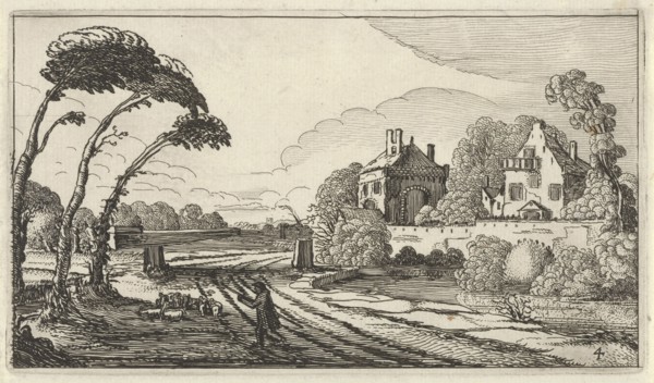 Shepherd in a landscape, Gillis van Scheyndel (I), Anonymous, 1624