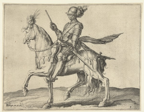 Captain of Cavalry (captain), Jacob de Gheyn (II), 1599