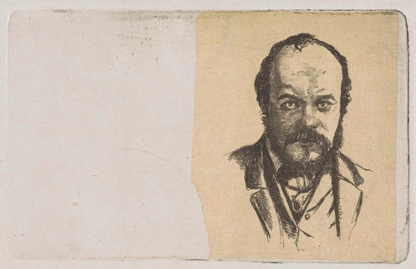 Portrait of Jan Weissenbruch, Frederik Hendrik Weissenbruch, 1863