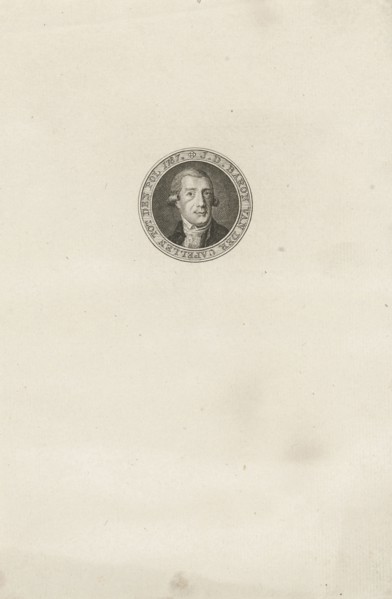 Portrait of Joan van der Capellen tot den Pol, Abraham Jacobsz. Hulk, 1787