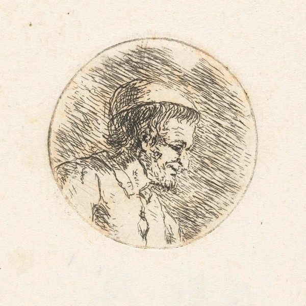 Bust of an unknown man, Christina Chalon, 1758 - 1808