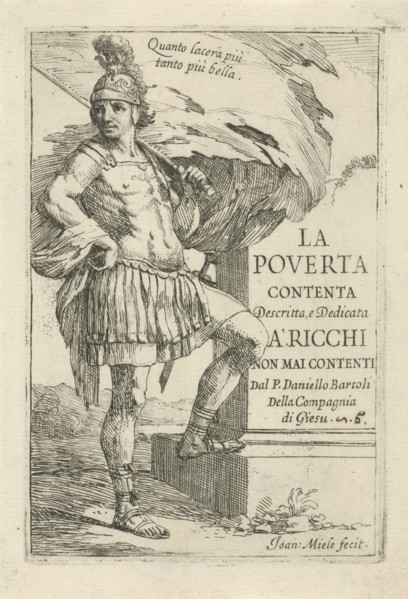Roman soldier, Jan Miel, 1649 - 1664