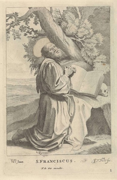St. Francis, Jan van de Velde (II), Frederik de Wit, 1630-1690