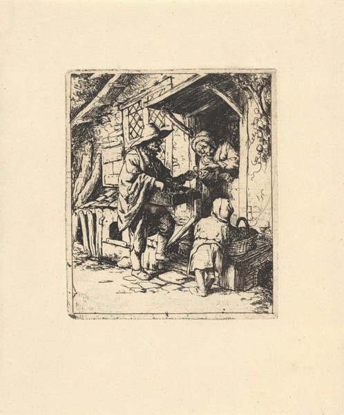 Brill Koopman, Jacob Laurensz. van der Vinne, Adriaen van Ostade, 1699
