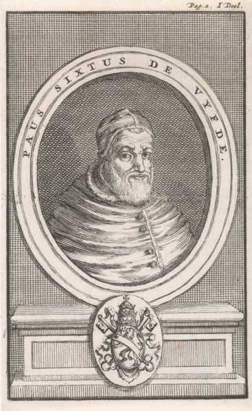 Bust of Pope Sixtus V, Jan Luyken, Janssonius van Waesberge, weduwe Steven Swart, 1697