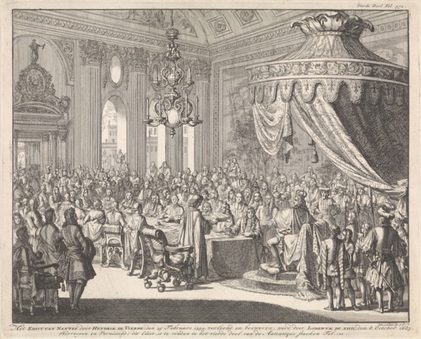 Revocation of the Edict of Nantes, 1685, Jan Luyken, 1696