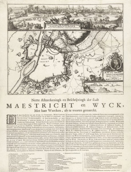 Siege of Maastricht, 1676, The Netherlands, Anonymous, Jacob Bloemendal, 1676