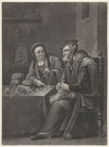 Money Counters, Jan van der Bruggen, David Teniers (II), 1659 - 1714