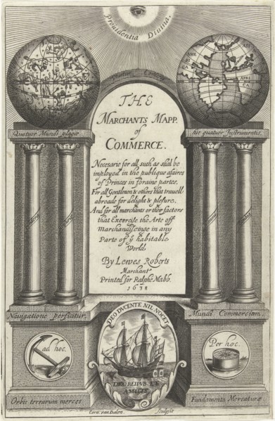 Seeing eye looks down on architecture awarded with world globe and celestial globe on pillars on