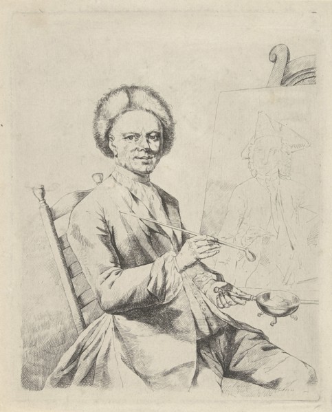 Portrait of Jan Maurits Quinkhart, Julius Henricus Quinkhard, 1756