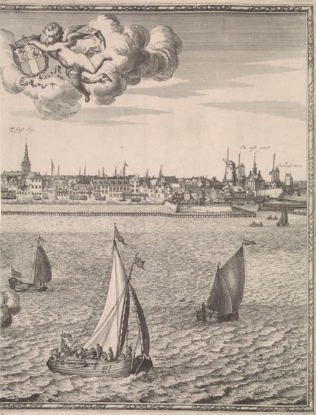Panorama of Rotterdam, The Netherlands, Jan Houwens (I), Jacob Quack, Jacob Quack, 1665
