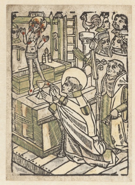 Mass of Saint Gregory, Anonymous, 1480 - 1500