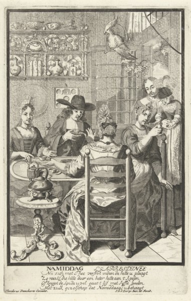 Afternoon, Pieter van den Berge, 1702-1726