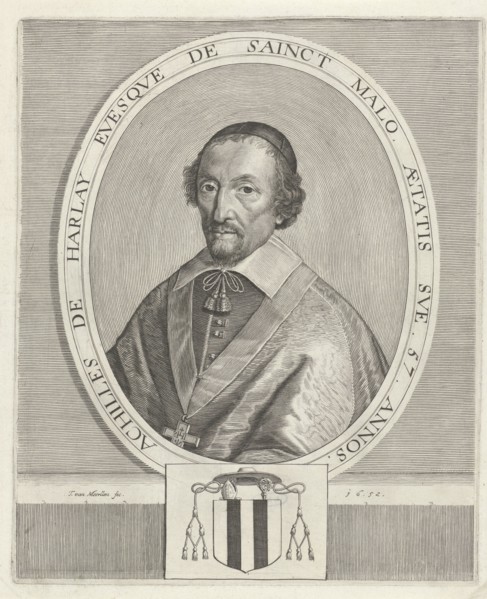 Portrait of Achille de Harlay de Sancy, Theodor van Merlen (II), 1652