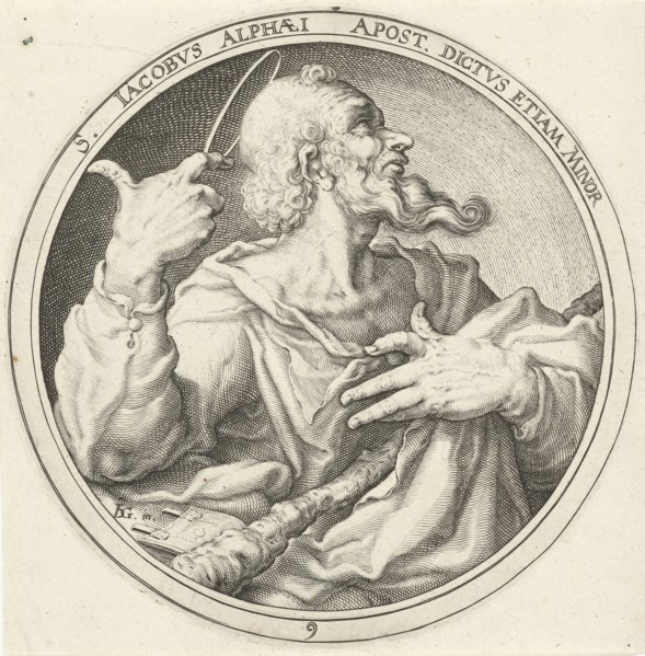 H James the Less, Zacharias Dolendo, Jacob de Gheyn (II), c. 1596