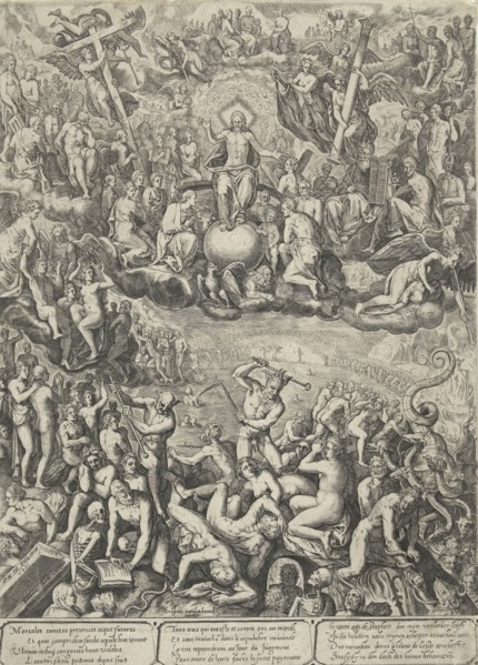 Last Judgment, Barbara van den Broeck, Hendrick Hondius, 1649