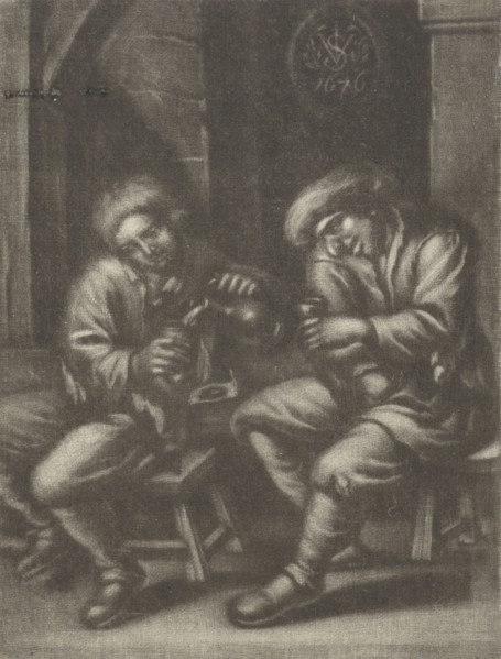 Drinking Men, Jan van Somer, 1676