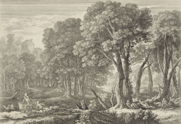 Venus kidnaps Adonis, Herman van Swanevelt, Lodewijk XIV (koning van Frankrijk), 1654