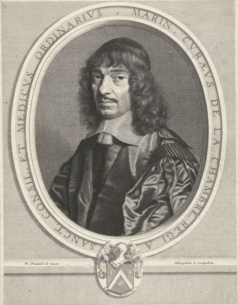 Portrait of Marin Cureau de la Chambre, Robert Nanteuil, 1656