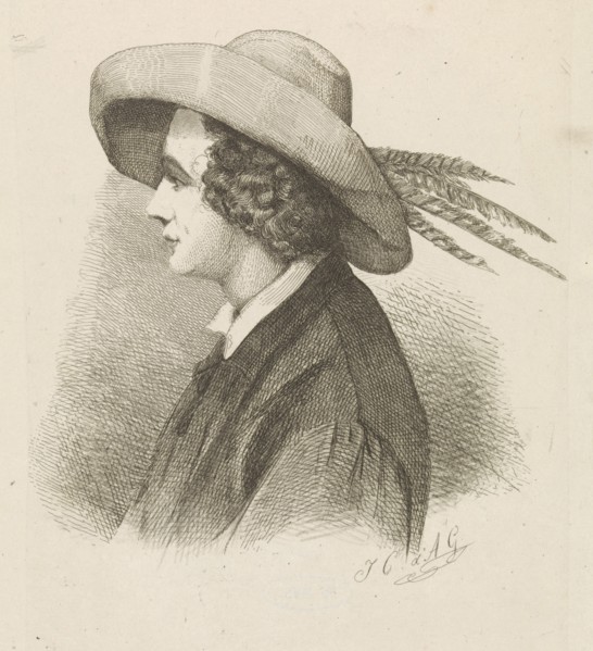 Portrait of Martinus Antonius Kuytenbrouwer in profile, Johannes Christiaan d' Arnaud Gerkens, 1833