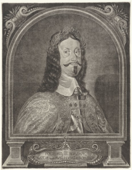 Portrait of Emperor Ferdinand III, Ludwig von Siegen, 1654