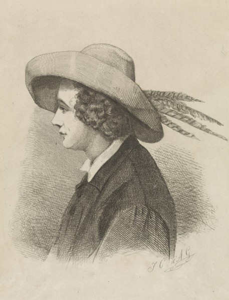 Portrait of Martin Antony Kuytenbrouwer in profile, Johannes Christiaan d' Arnaud Gerkens, 1833 -