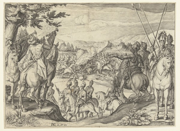 A fight, Jacob de Gheyn (II), 1599