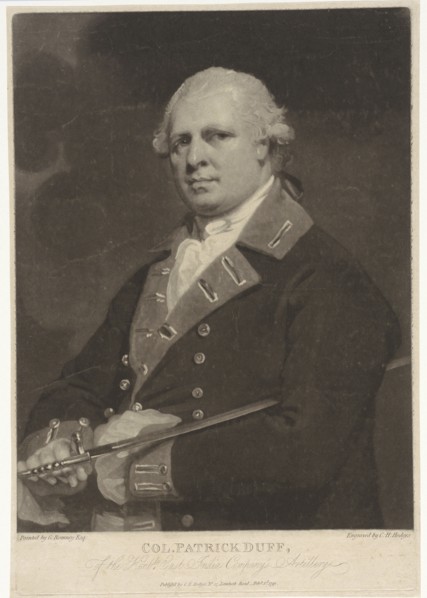 Portrait of Patrick Duff, Charles Howard Hodges, 1791