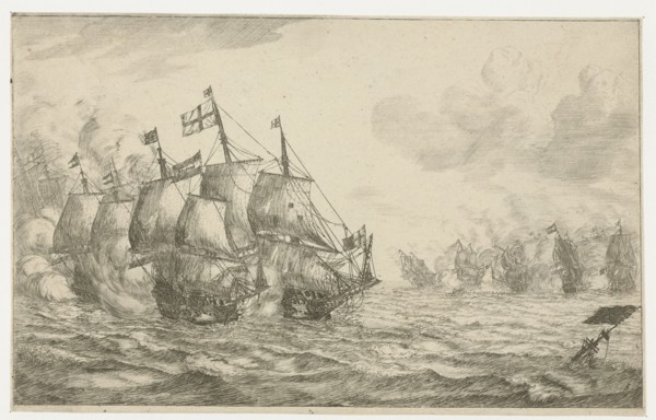 Battleship, Reinier Nooms, 1652 - 1726