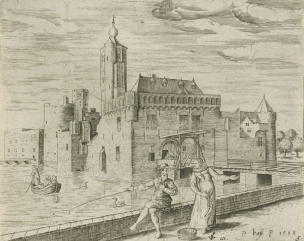 The castle Aldegonde, Bornem Castle, Marnix de Sainte-Aldegonde Castle, Bornem, province of