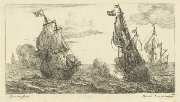 Battleship, Anonymous, Pierre Drevet, 1650 - 1738