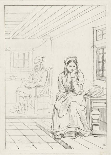 Nurse, Karel Frederik Bombled, 1832 - 1902