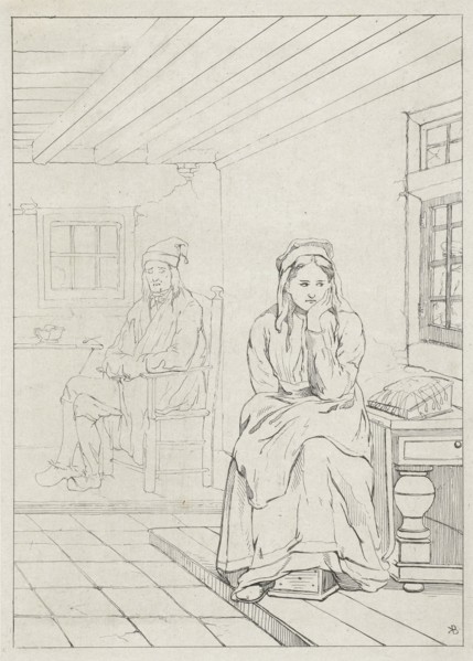 Nurse, Karel Frederik Bombled, 1832 - 1902