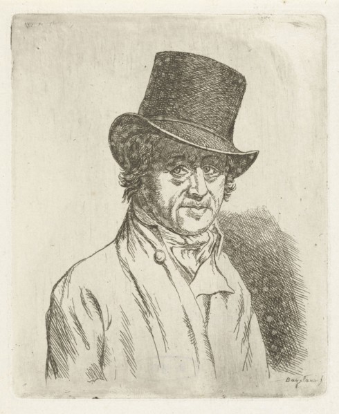 Portrait of Wouterus de Nooy, Ernst Willem Jan Bagelaar, 1798 - 1826