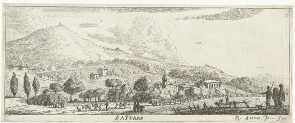 Earth, Reinier Nooms, 1651 - 1652