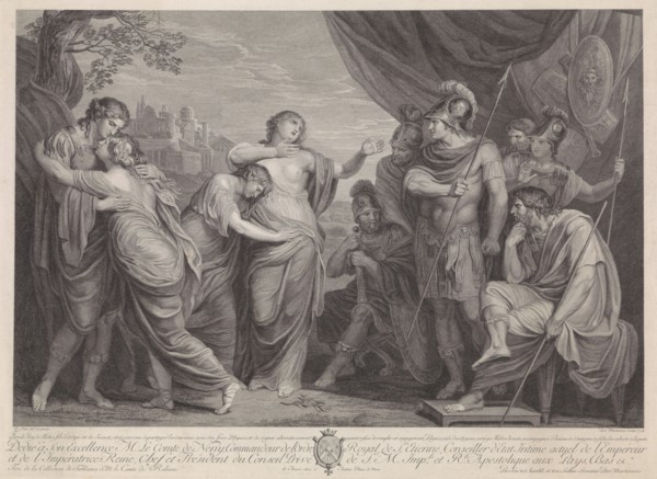 Eteocles and Polynices, Pieter Franciscus Martenasie, 1774
