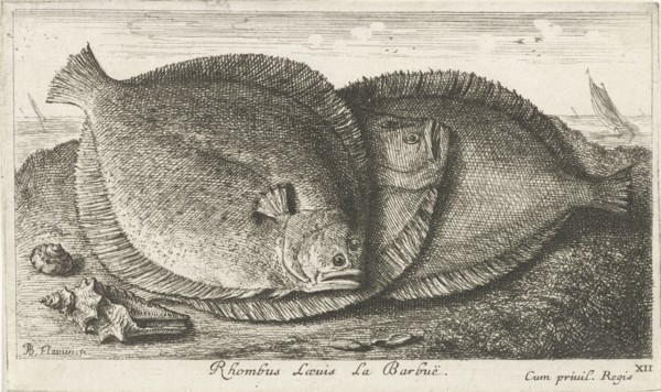 Three chicks on the beach, Albert Flamen, Jacques van Merlen, Lodewijk XIV (koning van Frankrijk),