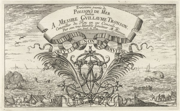 Seascape, Albert Flamen, Jacques van Merlen, Lodewijk XIV (koning van Frankrijk), 1664