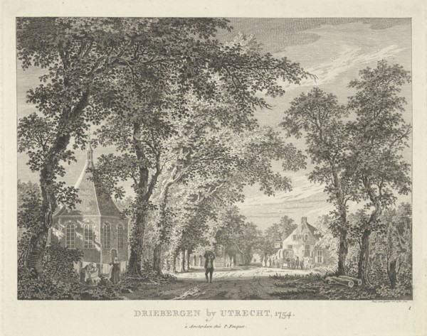 Driebergen, The Netherlands 1754, Paulus van Liender, 1763