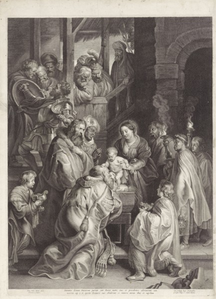 Adoration of the Magi, Nicolaes Lauwers, Filips IV (koning van Spanje), 1619 - 1652