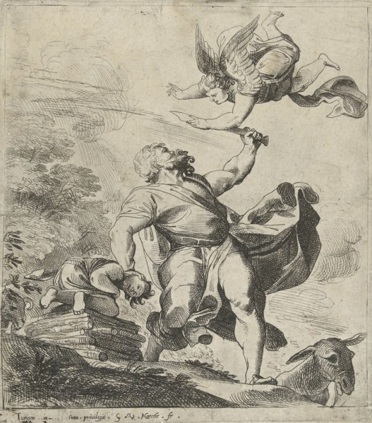 Sacrifice of Isaac, Willem van Haecht (II), 1603 - 1637
