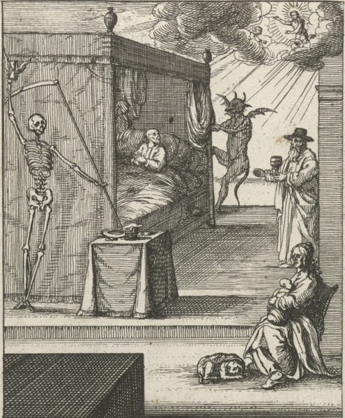 Save us from the grip of evil, Albert Flamen, 1648