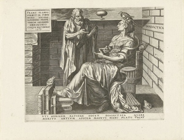 Dialectic (Reasoning Art), Cornelis Cort, 1565