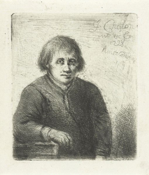 Adult male, Jan Chalon, 1778