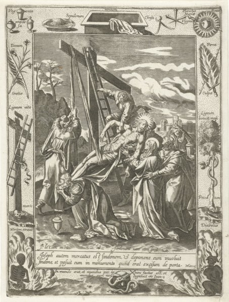 Deposition, Ferdinand Etten, J. le Clerc, 1605 - 1700