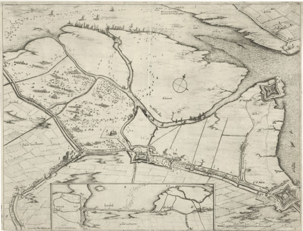 Failed attack on Fort Kallo, Belgium, 1638 Bonaventura Peeters, I Jan Meyssens, unknown