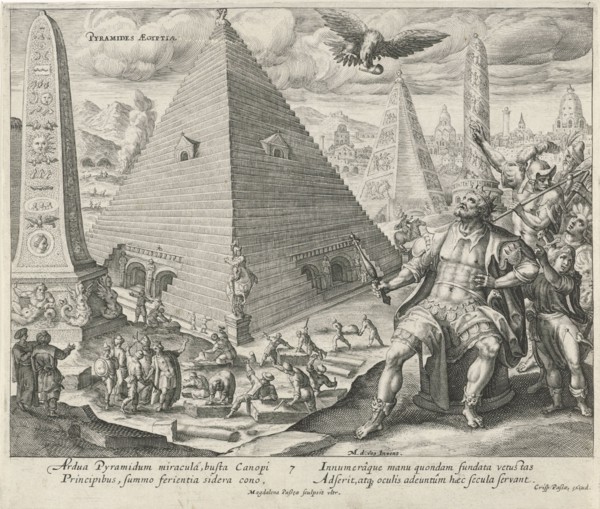 Pyramids of Egypt, Magdalena van de Passe, Crispijn van de Passe (I), 1610 - 1638
