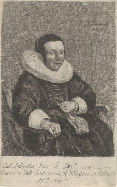 Portrait of Catherine Lethieullier, Isaack Luttichuys, 1656