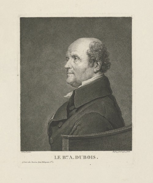 Portrait of Antoine Dubois, Johannes Pieter de Frey, Danlos, 1821
