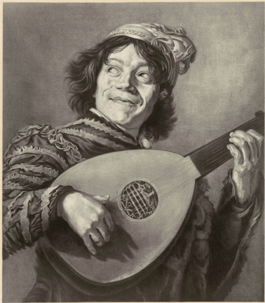 Jester, after Frans Hals, Alfred Louis Bahuet, Frans Hals, 1872-1910